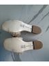 Larroudé 100% Raffia Tweed Tan Sandals Size 9 - photo 3