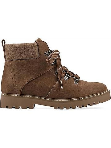 Cliffs by White Mountain Women's Connie Cushioned Lace-Up City Hiker Ankle Boot (view 1)