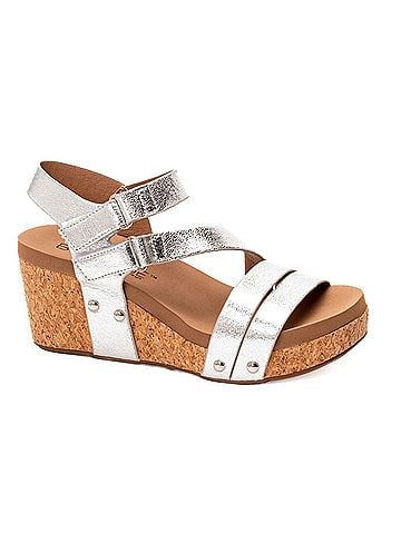 Corkys Women's Giggle Wedge Sandal (view 1)