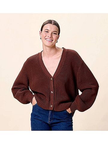 Cleobella Addison V-Neck Sweater Cardigan (view 2)
