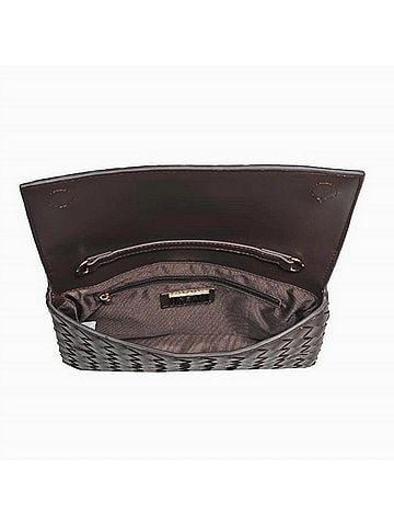 Urban Expressions Women's Woven Clutch Crossbody Bag (view 2)