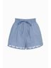 Ulla Johnson Blue Elowen Tie Short Size 6 - photo 1