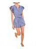 Ulla Johnson Blue Elowen Tie Short Size 6 - photo 2