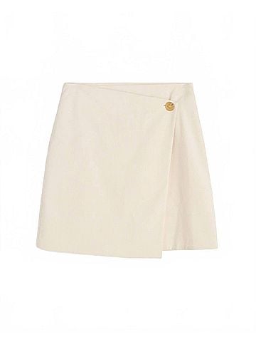 By Malene Birger Esma Mini Skirt in Pearl (view 1)