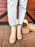 Corkys White Women's Pecan Pie Booties Size 10 - photo 3