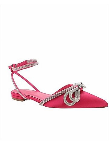 Billini Women's Lainie Satin Pointed Flat (view 1)