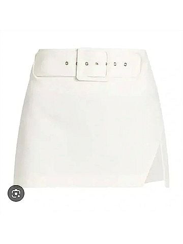 Ramy Brook The Jones Skirt in White (view 1)