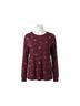 Z Supply Print Red Bella Ditsy Top Size L - photo 1