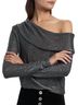 Ramy Brook Solid Silver Carrie Top Size XS - photo 5