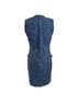 J. McLaughlin 100% Polyester 97% Polyester 3% Spandex Blue Cocktail Dress Size 4 - photo 2