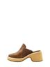Volatile Brown Women's Monet Bock Heel Clogs Size 10 - photo 2