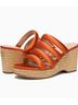Sam Edelman Orange Women's Yuki Wedges Size 6 1/2 - photo 3