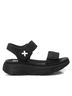 XTI Black Women's Open Sandals Size 9 1/2 - photo 2