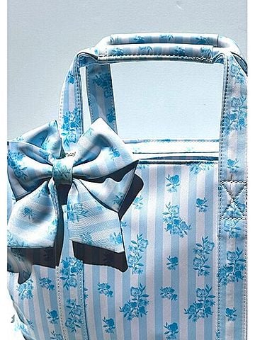 Stoney Clover Lane Women's High Tea Mini Tote Bag With Bow (view 2)