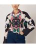 Cleobella Print Blue Zoya Blouse Size XS - photo 4