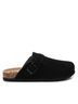 XTI Black Women's Leather Clogs Size 5 1/2 - photo 1