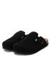 XTI Black Women's Leather Clogs Size 5 1/2 - photo 4