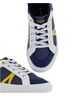 Lacoste Blue Kid's L004 223 3 Cuj Sneaker Size 5 (baby) - photo 3