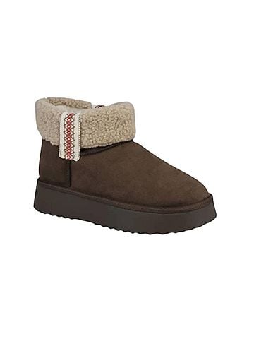 Mia Women's Iceland Faux Shearling Platform Bootie (view 1)
