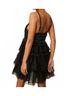 LoveShackFancy Solid Black Jude Mini Dress Size 6 - photo 3