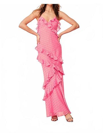 LoveShackFancy Ruffle Maxi Dress (view 2)