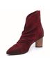 Antelope Red Hetty Suede Heel Boots Size EU 39 - photo 5