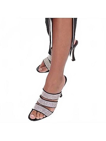 STAUD Rhinestone Heels (view 2)