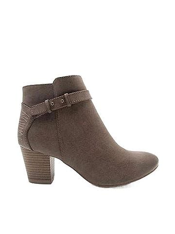 Qupid Faux Leather Bootie (view 1)