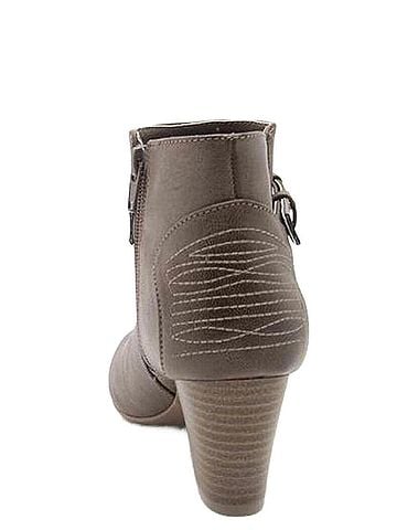 Qupid Faux Leather Bootie (view 2)
