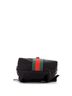 Gucci 100% Canvas Plain Black Web Fold Over Backpack Techno Canvas Medium One size - photo 2