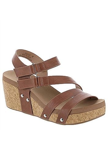 Corkys Women's Giggle Wedge Sandal (view 1)