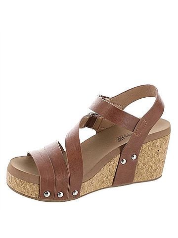 Corkys Women's Giggle Wedge Sandal (view 2)