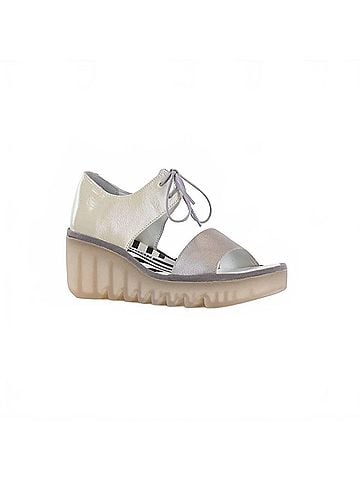 FLY London Women's Lace-Up Wedge Sandal (view 1)