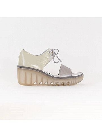 FLY London Women's Lace-Up Wedge Sandal (view 2)