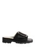 Ron White Black Candra Slide Size 6 1/2 - photo 1