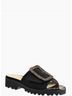 Ron White Black Candra Slide Size 6 1/2 - photo 2