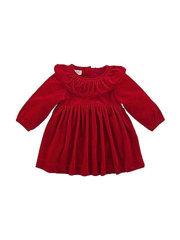 Mud Pie Girl's Velvet Dress (view 1)