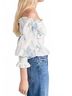 LoveShackFancy Floral White Fifi Top Size XS - photo 3