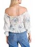 LoveShackFancy Floral White Fifi Top Size XS - photo 4