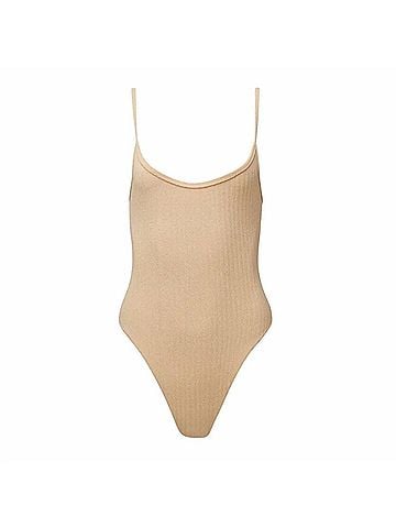 WeWoreWhat Scoop Cami Stripe One Piece (view 1)
