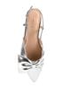 Chinese Laundry Silver Women's Slingback Pointed Toe Flats Size 7 - photo 4