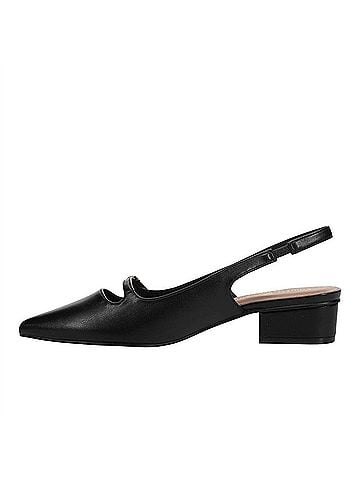 Chinese Laundry Women's Maude Pointed Toe Slingback Pumps in Black (view 2)