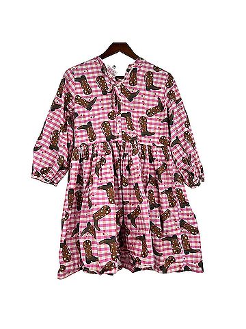 Anthropologie Megan Crosby Lila cowboy boots mini Casual Dress (view 2)