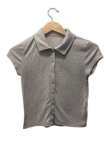 American Eagle Outfitters Short Sleeve Button-Down Shirt (view 1)