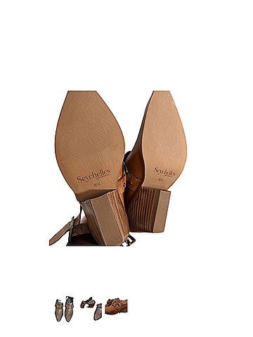 Seychelles classified leather tan Heels (view 2)