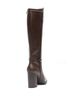 Andrea Solid Brown Women's Knee-High Boots Size 5 - photo 3