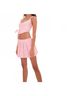 For Love & Lemons Pink Mira Cherry Blossom Corset Top Size M - photo 3