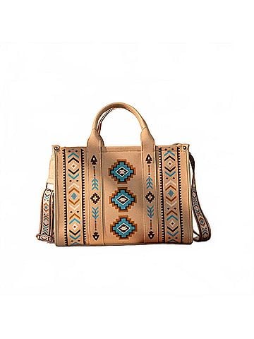 Montana West Aztec Print Crossbody Tote (view 1)