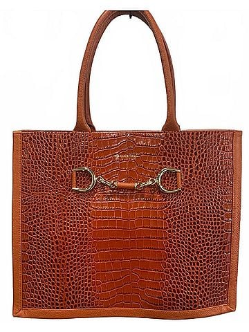 Berge Women's Terra Leather Tote Bag (view 1)