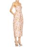 LoveShackFancy Floral Orange Luxie Dress Size 10 - photo 3